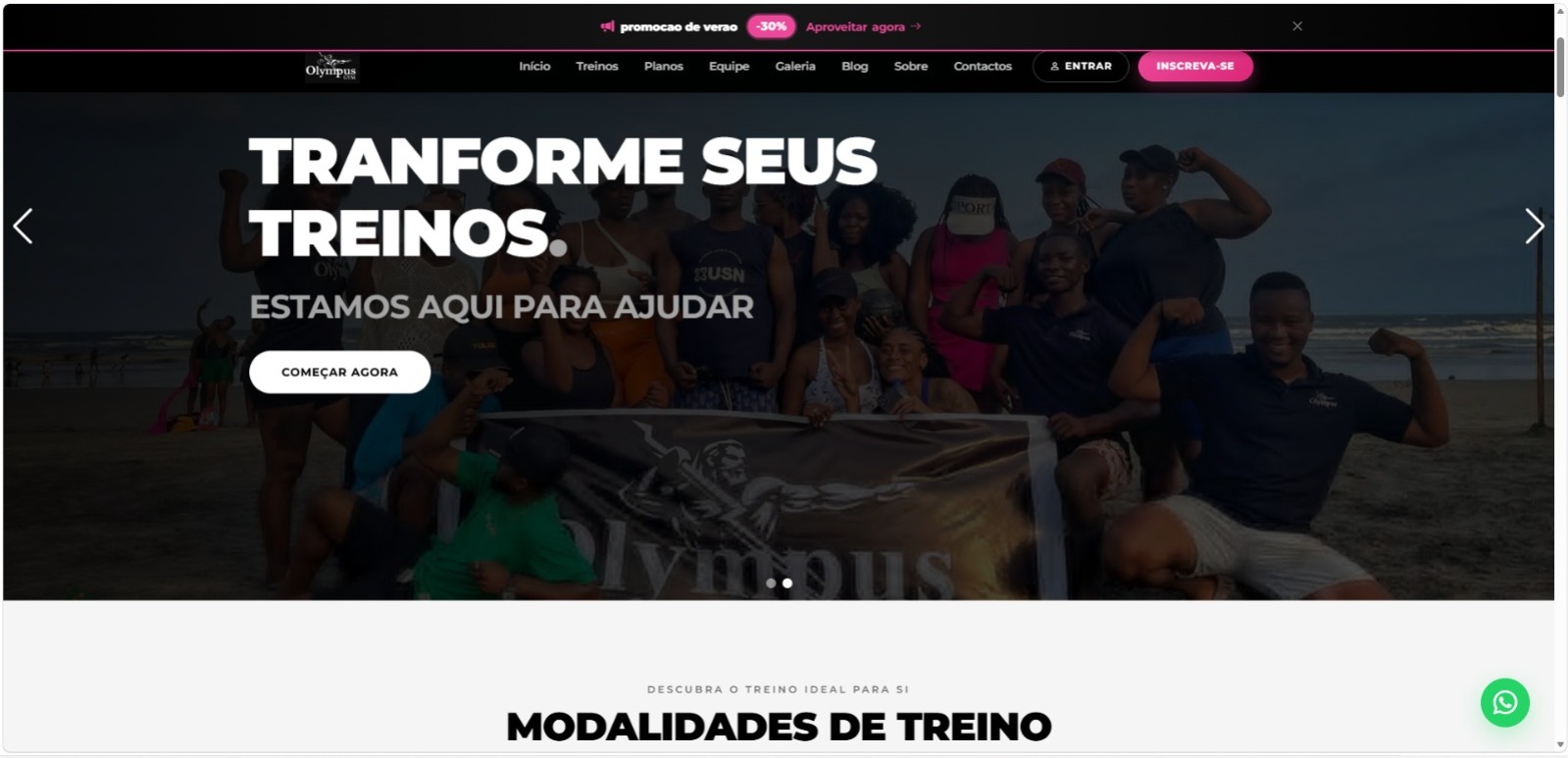 Sistema de Gestao de Ginasio - FITNESS MZ
